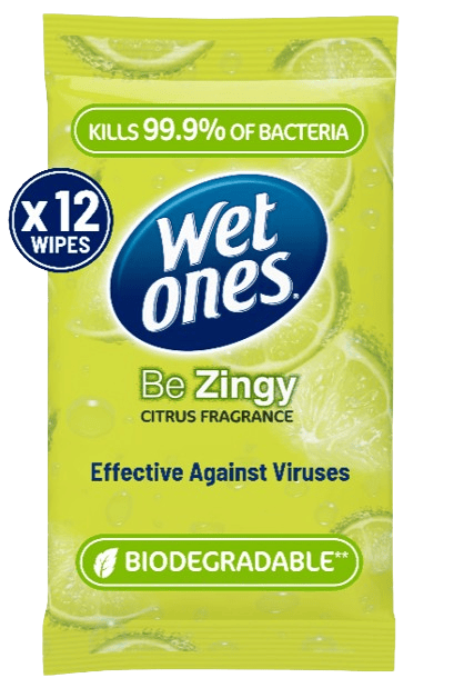 Wet Ones Be Zingy 12's