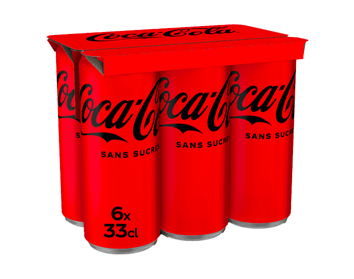 Coca-Cola Zero 6x33CL Sleek