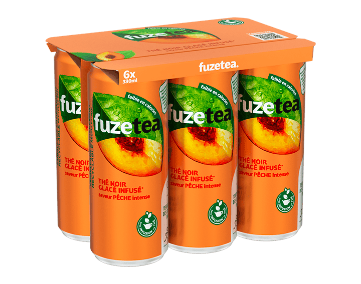 FuzeTea Pêche Intense 6x33 sleek