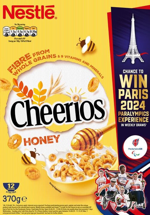 Nestlé Honey Cheerios 370g