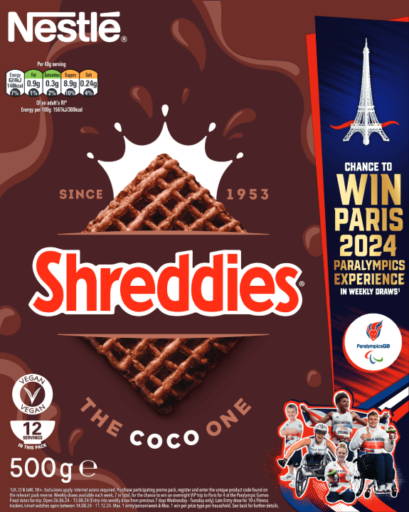 Nestlé Shreddies The Coco One 500g