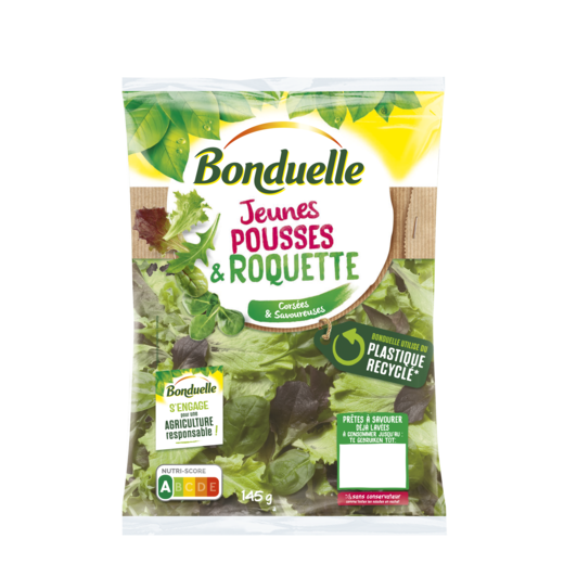 Jeunes Pousses et Roquette Bonduelle 145g