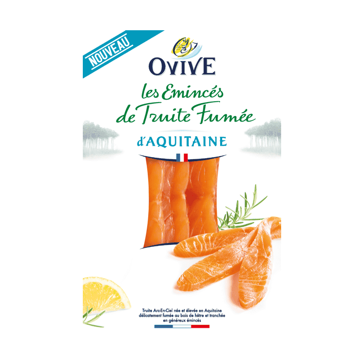Emincés de truite