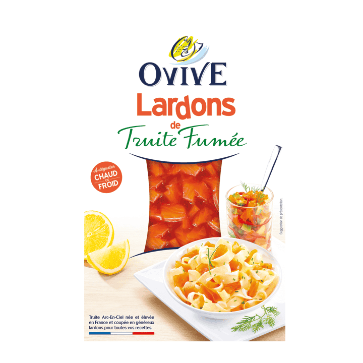 Lardons de truite