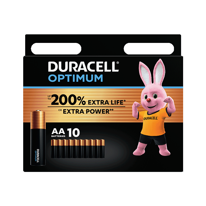Duracell Optimum AA x10