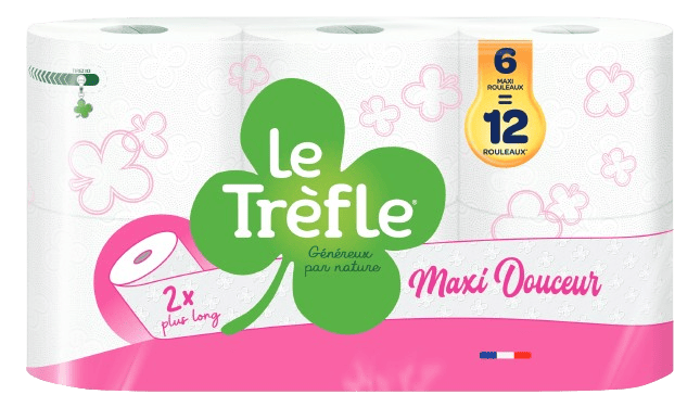 Le Trèfle Maxi Douceur x6=12