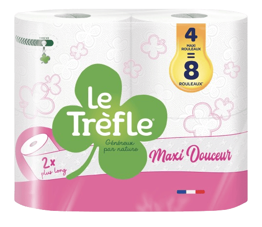 Le Trèfle Maxi Douceur x4=8