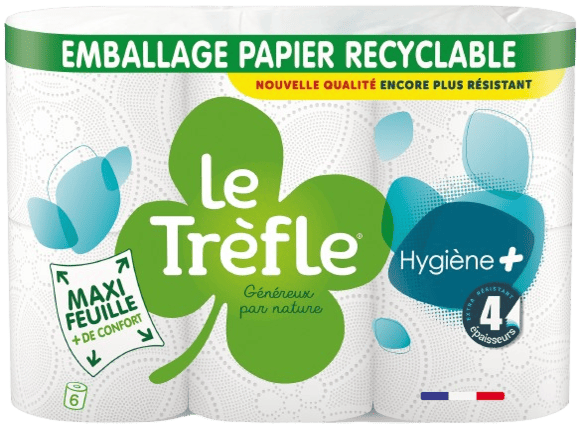Le Trèfle Hygiène + x6 rouleaux 