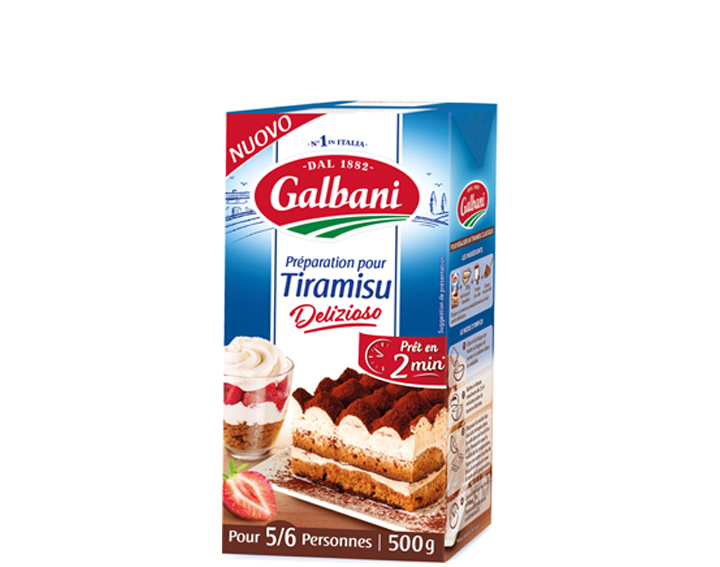 Préparation pour Tiramisu Delizioso 500g