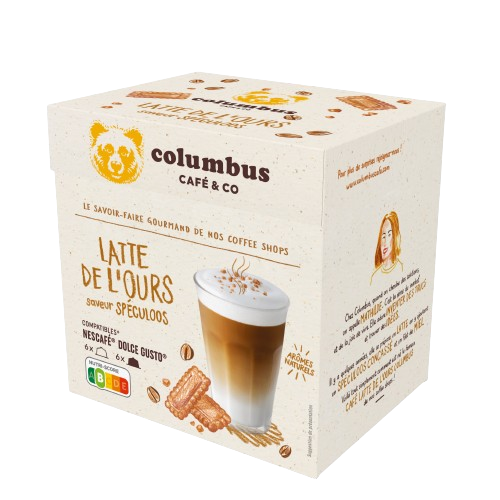 Latte de l'Ours Speculoos 2x6 Columbus
