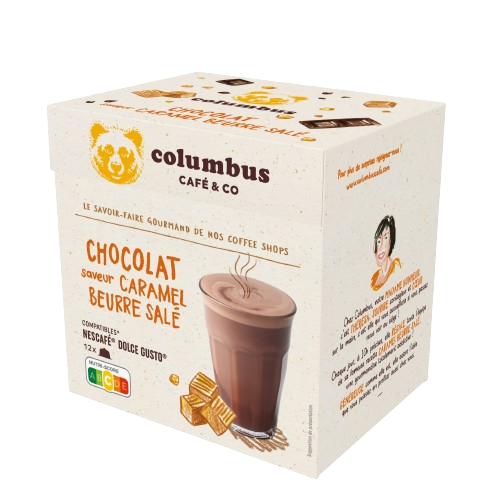 Chocolat-Caramel beurre salé x12 Columbus