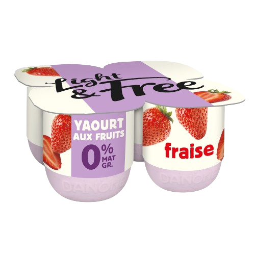 Yaourt Fraise x4