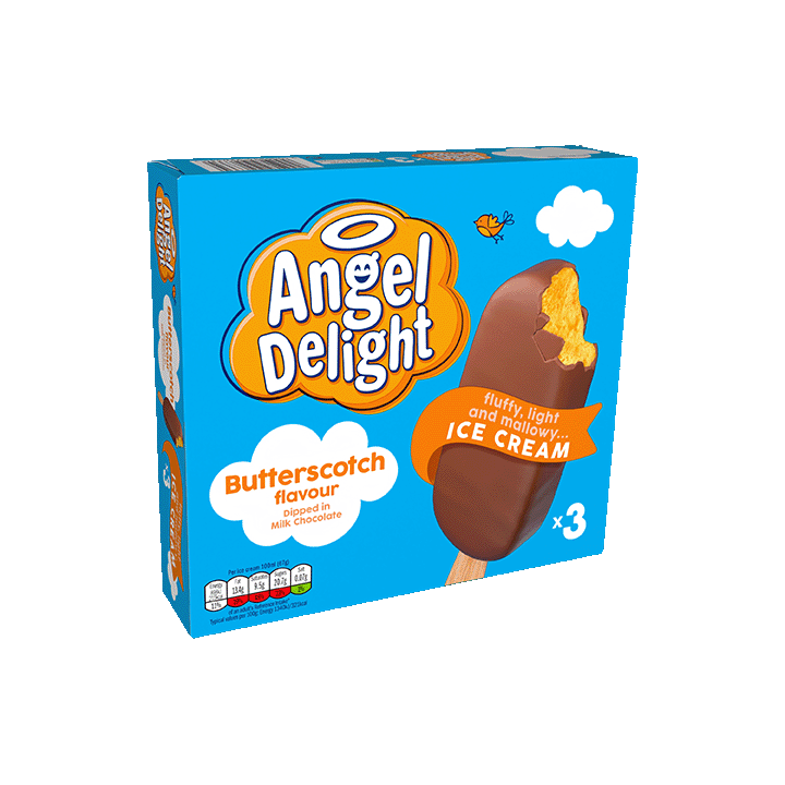 Butterscotch Flavour with Milk Choc 3x100ml