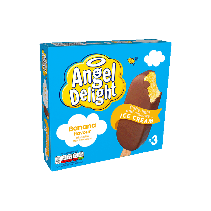 Banana Flavour with Milk Chocolate 3x100ml