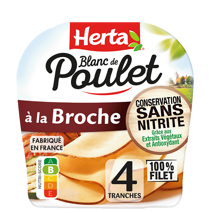 Blanc de Poulet à la Broche - 4T - 140g