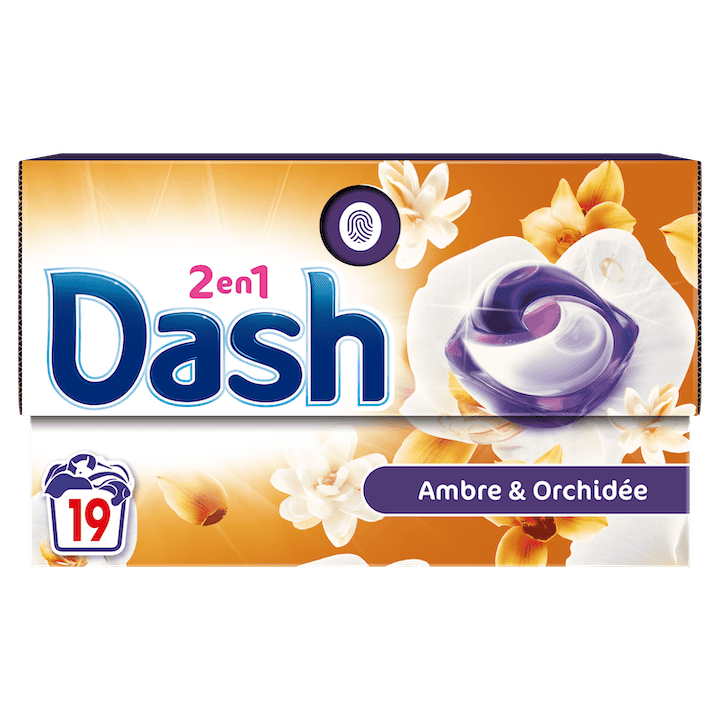 Dash Pods® Ambre & Orchidée
