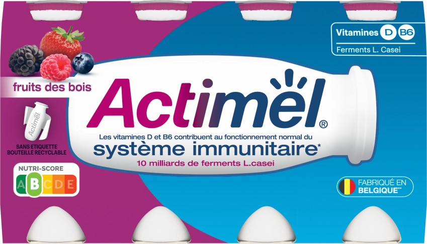Actimel Forest Fruit 8x100gr