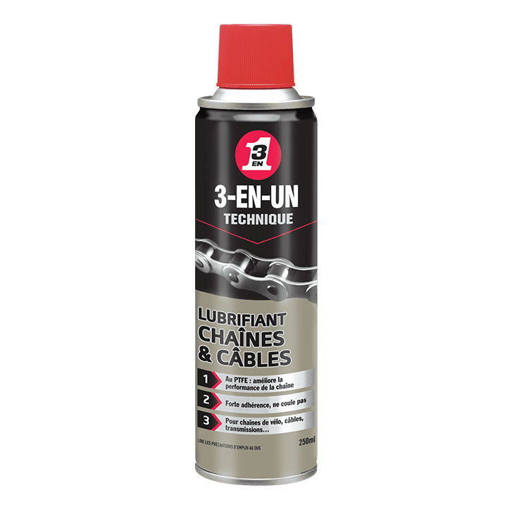 Lubrifiant Chaines & Cables 250ml