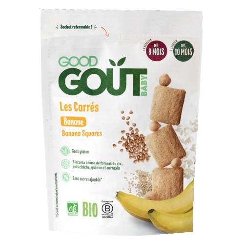 Les Carrés Banane 50g