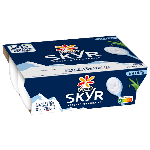 Yoplait Skyr Nature 100g x4