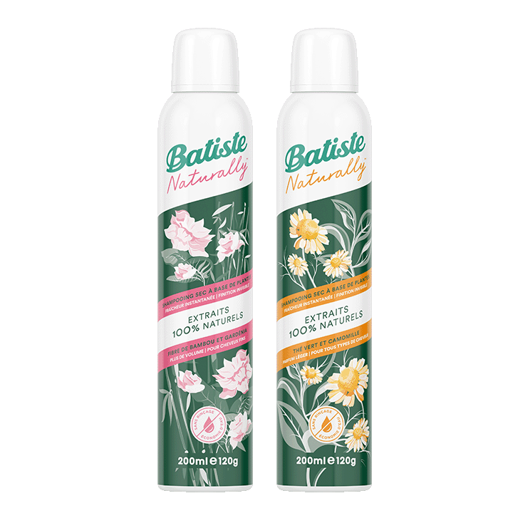 Batiste Shampooings Secs Naturally