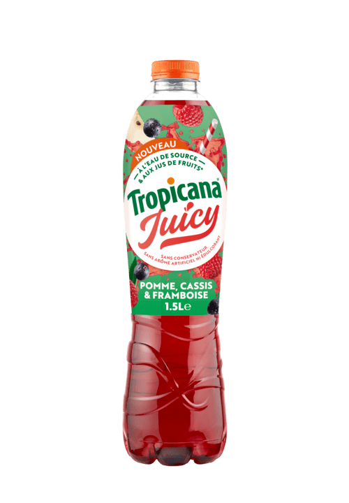 Tropicana Juicy Pomme Cassis Framboise 1,5L