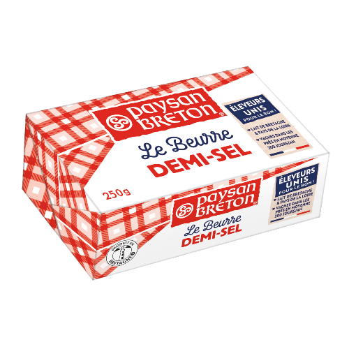  Beurre Plaquette Paysan Breton 250g Demi-sel