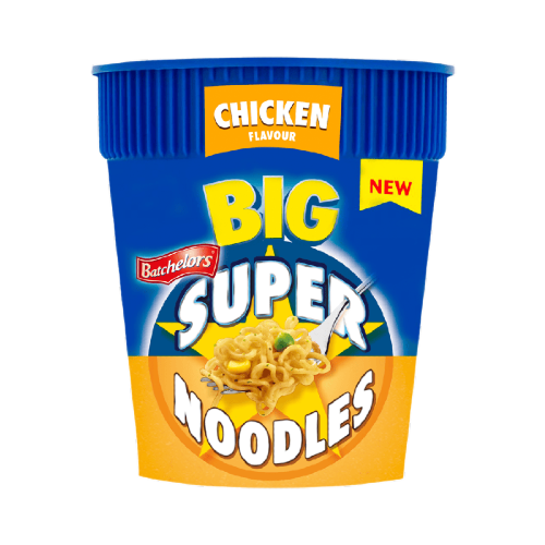 Batchelors Super Noodles Chicken Flavour Big Noodles Pot 100g