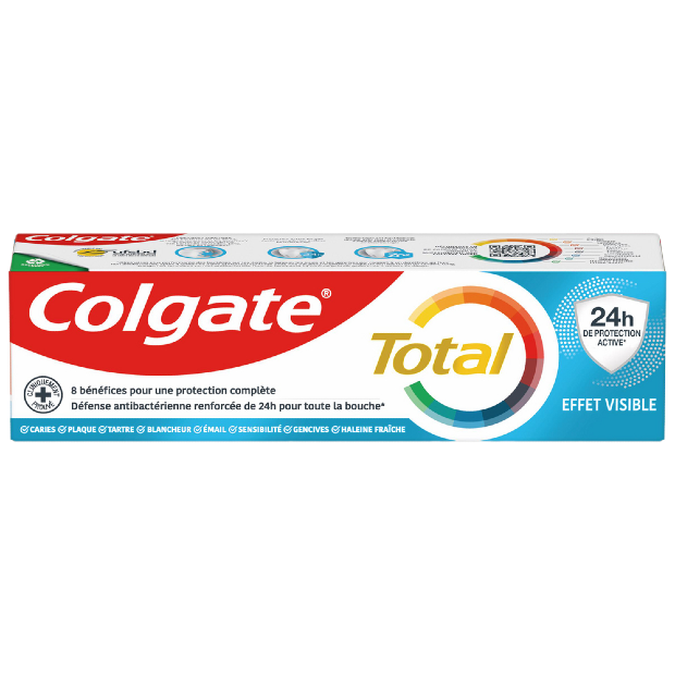 Dentifrice Colgate Total Effet Visible