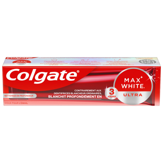 Dentifrice Colgate Max White Ultra Nettoyage en Profondeur