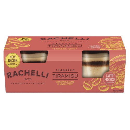 Rachelli 1935 Tiramisù Classico 2x90g