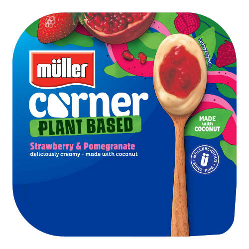 Müller Corner Plant Based Strawberry & Pomegranate