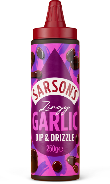 Sarson’s Zingy Garlic Dip & Drizzle 250G