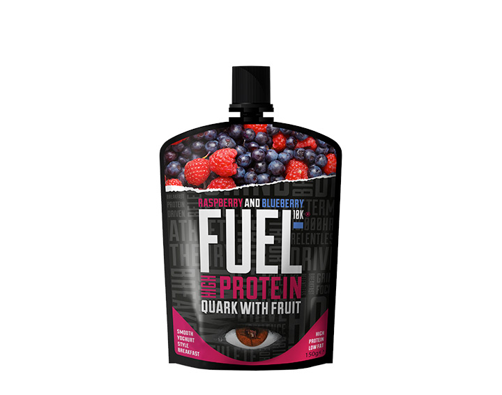 Raspberry & Blueberry pouch 150g