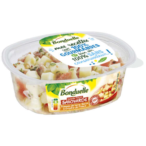Salade façon Savoyarde - Pommes de terre, bacon & Gruyère de France IGP - 250g