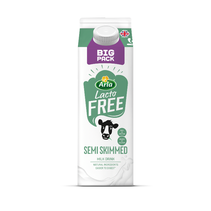 Arla Lactofree Semi Fresh Milk 2L