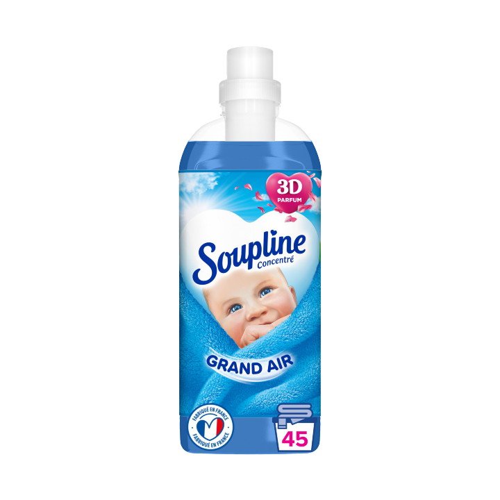 Adoucissant Concentré Soupline 3D Grand Air - 1L