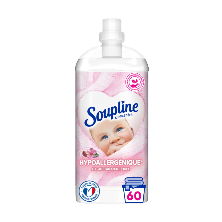 Adoucissant Concentré Soupline Hypoallergénique - 1,35L