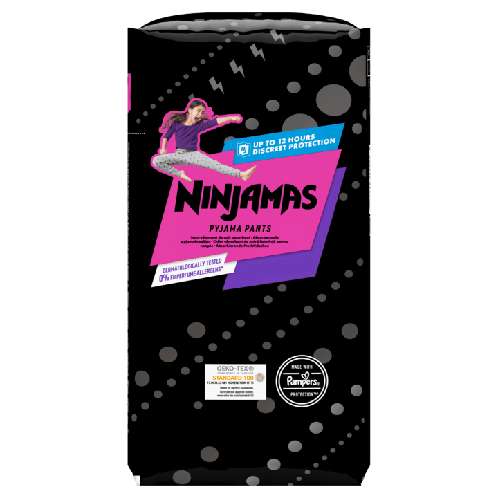 PAMPERS NINJAMAS T7 GIRL x10