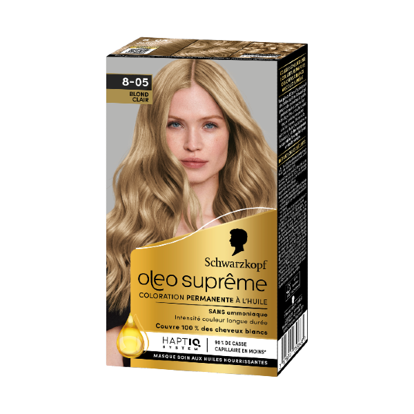 SCHWARZKOPF OLEO SUPREME 8.05 Blond Clair