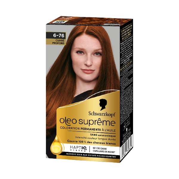 SCHWARZKOPF OLEO SUPREME 6.76 Cuivré Profond