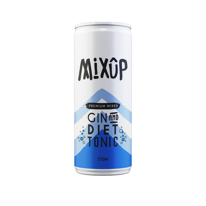 Mix Up Gin and Diet Tonic 250ml