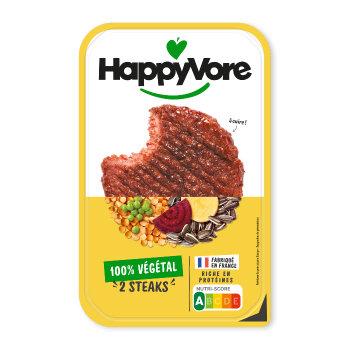 Steaks végétaux et gourmands - 200g