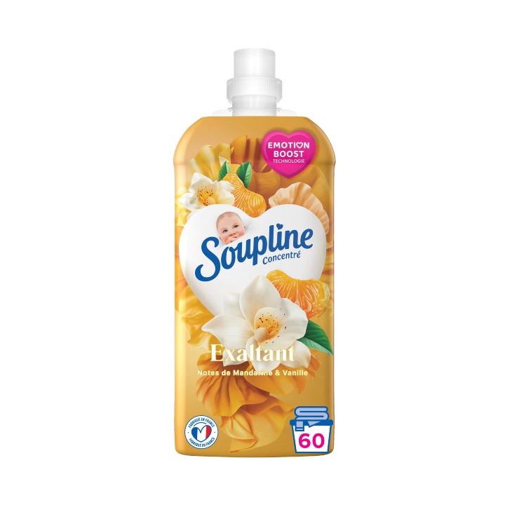 Soupline Concentré Vanille & Mandarine 1,28L