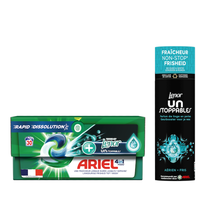 ARIEL UNSTOPPABLES AERIEN et LENOR UNSTOPPABLES AERIEN