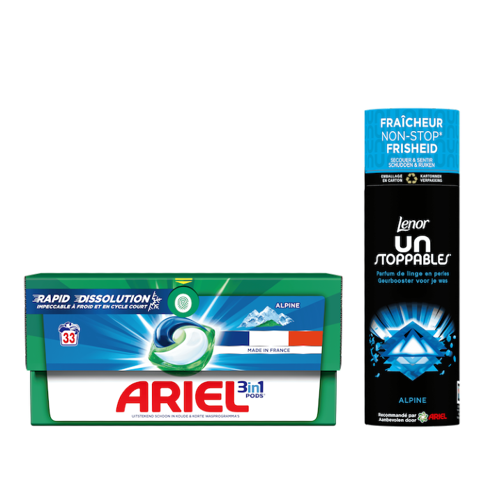 ARIEL ALPINE et  LENOR UNSTOPPABLES ALPINE