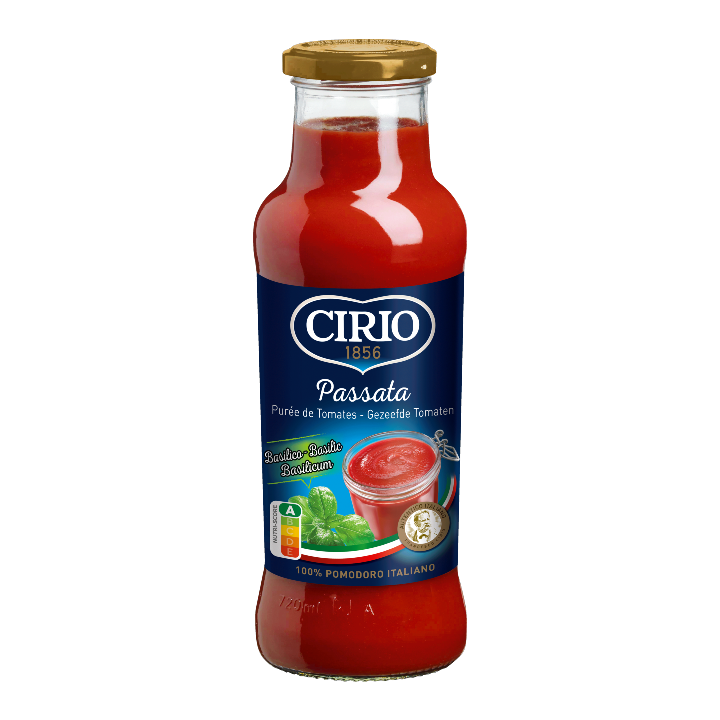 Passata au basilic bouteille 700g