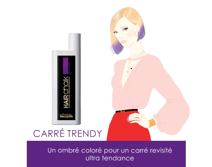 Hairchalk CARRE TRENDY