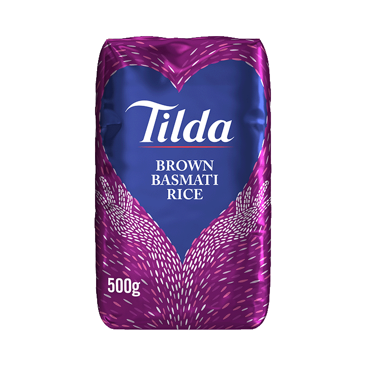 Tilda Brown Basmati Rice 500g