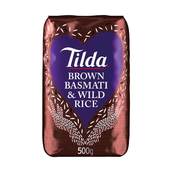 Tilda Brown Basmati & Wild Rice 500g